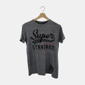 T-shirt Homme SUPERDRY Gris S