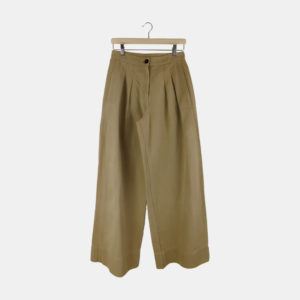 Pantalon Femme MASSIMO DUTTI Beige S