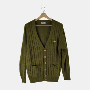 Cardigan Femme LACOSTE Vert XL
