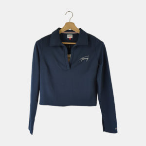 Pull Femme TOMMY JEANS Bleu L