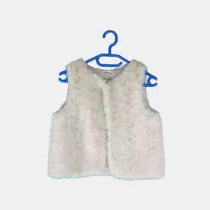 Gilet Fille H&M Blanc 7 ans / 122cm