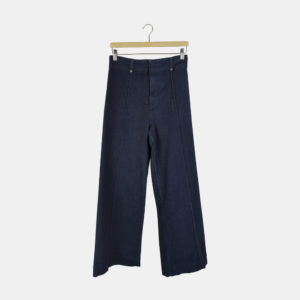 Pantalon Femme ZARA Bleu M