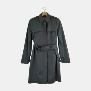 Trench Coat Femme HUGO BOSS Noir L/40