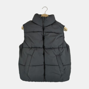 Gilet Doudoune Femme BERSHKA Noir S