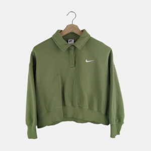 Sweat Femme NIKE Vert L