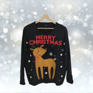 Pull Noël ESMARA Noir XL