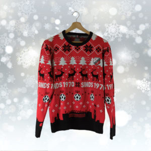 Pull Noël UTRECHT Rouge XL