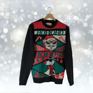 Pull Noël C&A Noir XL