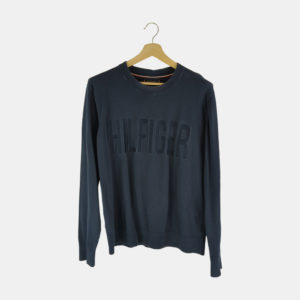 Pull Homme TOMMY HILFIGER Bleu XXL
