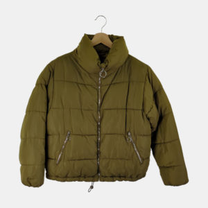 Doudoune Femme PULL&BEAR Vert S