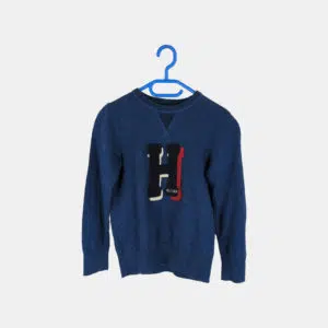 Pull Garçon TOMMY HILFIGER Bleu 8ans / 128cm