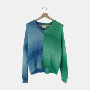 Pull Femme LES TRICOTS DE LEA Bleu S
