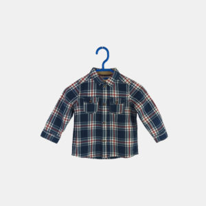 Chemise Bébé H&M Bleu 12mois/80cm