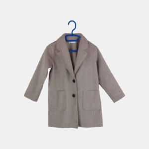 Manteau Fille MANGO Rose 116 cm