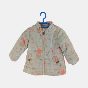 Doudoune Bébé MON COEUR  Blanc 9mois / 74cm