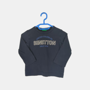 Pull Bébé UNITED COLORS OF BENETTON Bleu 12mois / 80cm