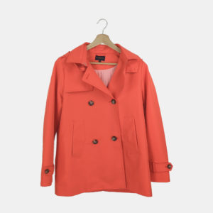 Trench Femme CAROLL Orange 42