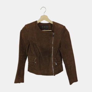 Veste Femme MANGO Marron XS