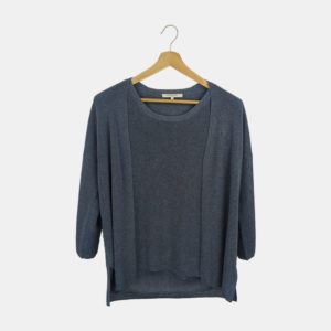 Ensemble T-shirt et Cardigan Femme GERARD DAREL Bleu M