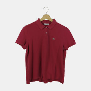 Polo Homme LACOSTE Rouge 44