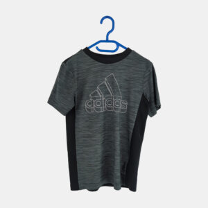 T-Shirts Garçon ADIDAS Gris 10 ans/140