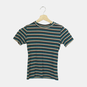 T-Shirt femme H&M Vert XS