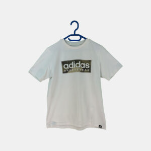 T-Shirt Garçon ADIDAS Blanc 14ans/164cm