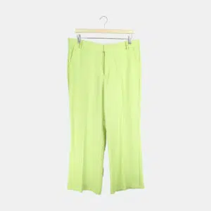 Pantalon Femme ZARA Vert XL