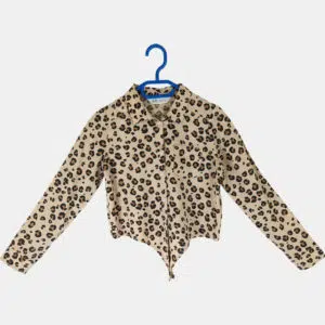 Chemise Fille H&M Beige 134cm/9ans