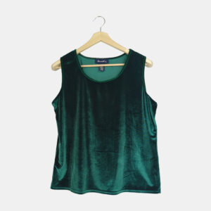Top Femme DENIM&CO. Vert L