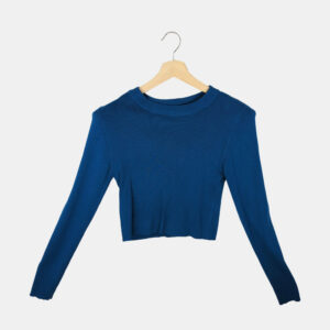 Pull Femme PULL&BEAR Bleu L