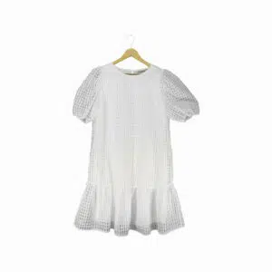 Robe Femme ONLY CARMAKOMA Blanc XL