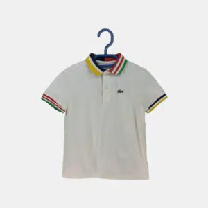 T-Shirt Garçon LACOSTE Blanc 4ans / 104cm