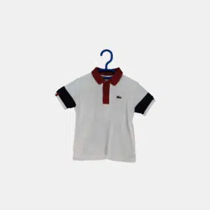 T-Shirt Garçon LACOSTE Blanc 4ans/104cm