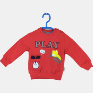 Pull Bébé REPANDA Rouge 6mois/68cm