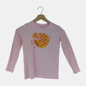 T-shirt longues manches Fille CREWCUTS Rose 8ans/128cm