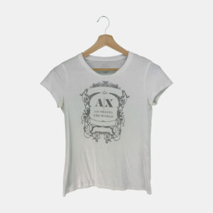 T-Shirt Femme ARMANI EXCHANGE Blanc M