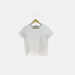 Top Femme COMPTOIR DES COTONNIERS Blanc S/36