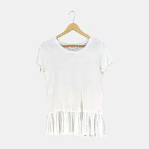 T-Shirt Femme SANDRO Blanc M/38