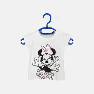 T-Shirt Bébé DISNEY Blanc 3mois /62cm