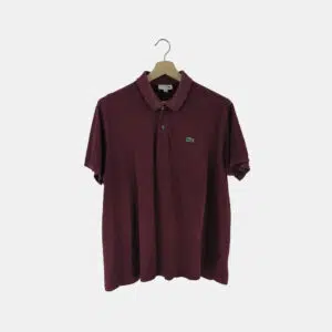 Polo Homme LACOSTE Rouge XXL