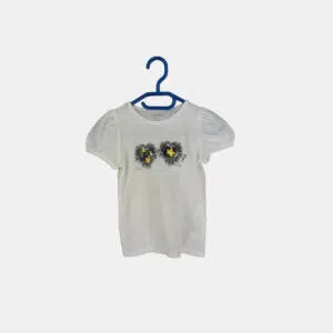 T-Shirt Bébé NAMEIT Blanc 18mois / 86cm