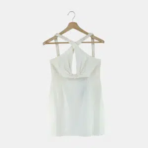 Robe Femme BAMBOO BLONDE Blanc L/40