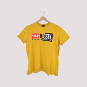 T-Shirt Femme DIESEL Jaune XL