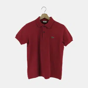 Polo Homme LACOSTE Rouge S/44