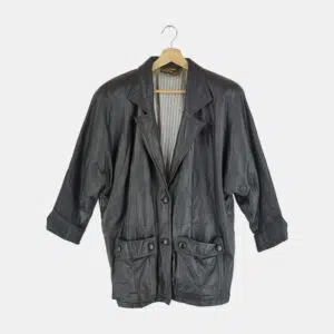 Manteau en cuir Femme DEILLON PRESTIGES Noir S