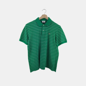 Polo Homme LACOSTE Vert S/44