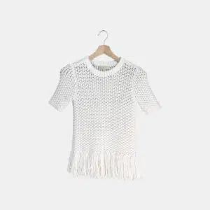 T-shirt Femme MICHAEL KORS Blanc XS/34