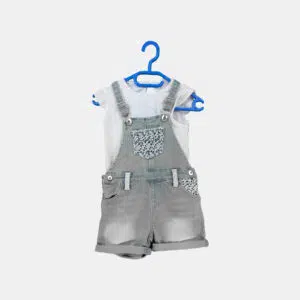 Salopette Bébé SMILE Bleu 3ans/98 cm