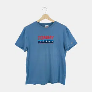 T-shirt Homme TOMMY JEANS Bleu L/48